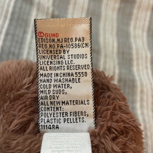 Curious George Monkey Soft Plush Stuffed Animal Gund 13” - Picture 7 of 10